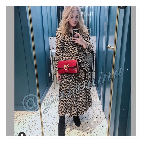 Zara printed dress bloggers favorite - Picture 4 of 8